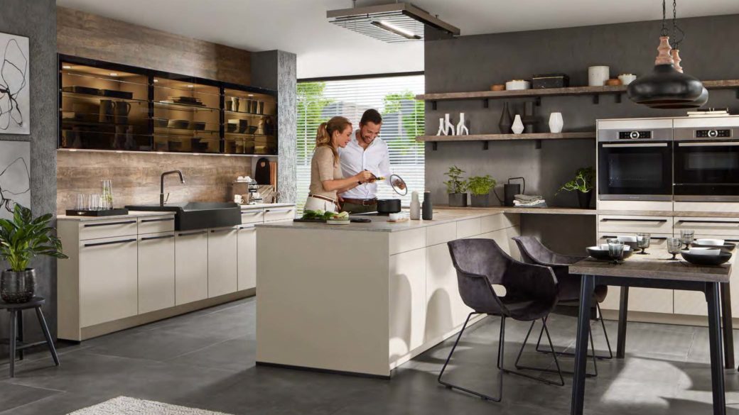 Votre cuisine contemporaine avec votre cuisiniste Les Cuisines Campillo