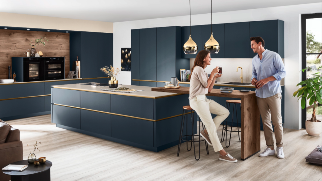 Une nouvelle cuisine colorée tendance chez Les Cuisines Campillo