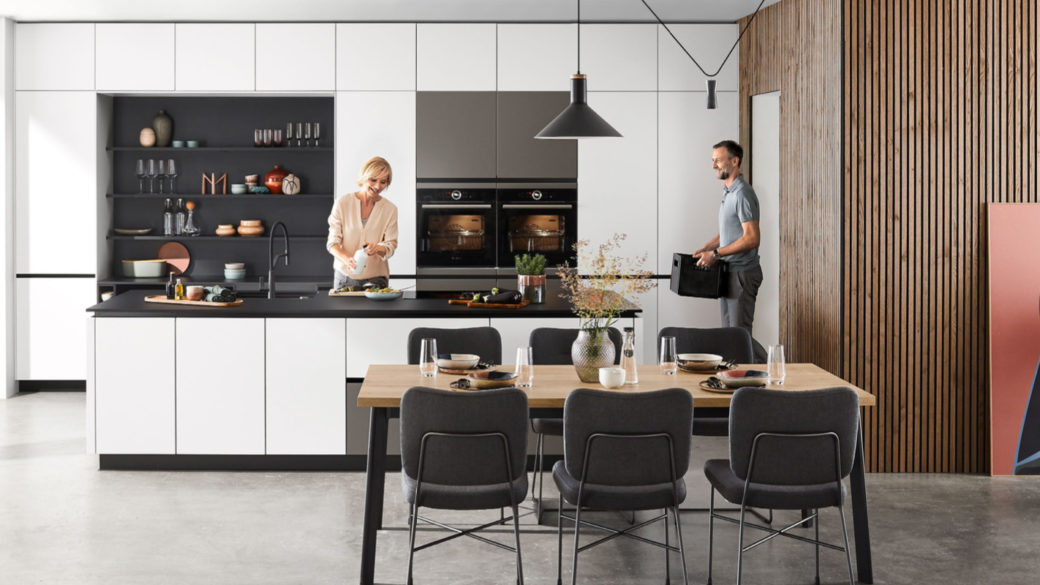 Cuisine sur mesure pour votre maison de ville avec les Cuisines Campillo￼