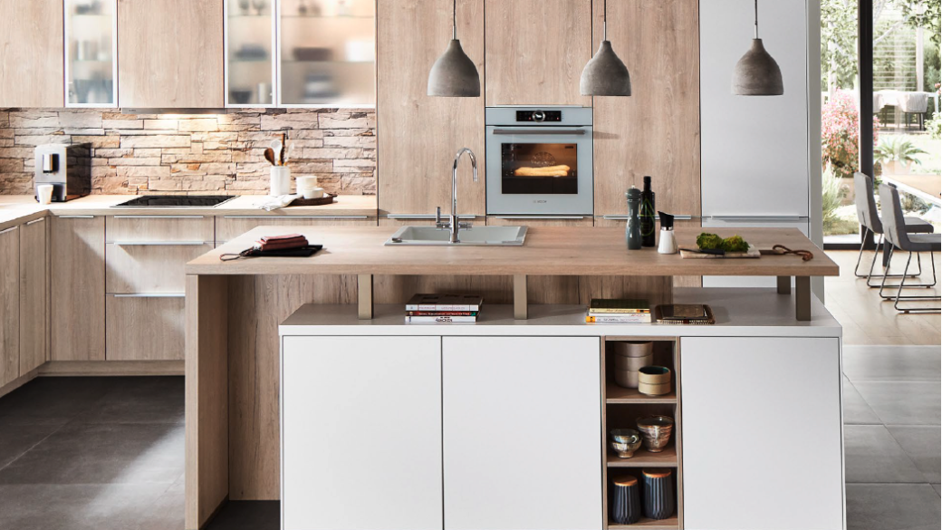 Cuisine scandinave originale : confiez votre projet aux cuisinistes Les Cuisines Campillo dans la Drôme￼