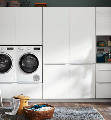 ￼Aménagez votre buanderie avec machine à laver avec les Cuisines Campillo dans la Drôme