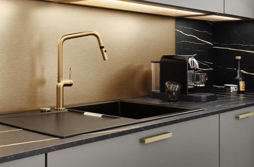 ￼Petit ilot central dans votre cuisine sur mesure