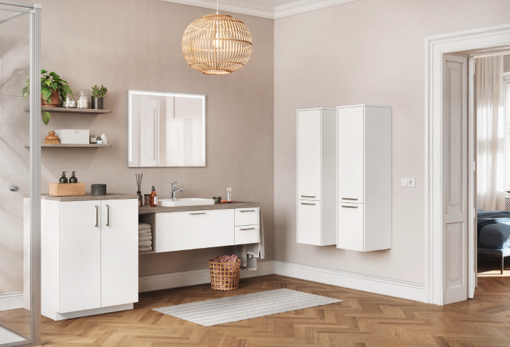 Astuces pour obtenir plus d’espaces dans votre salle de bain ? Faites confiance à l’expérience et la créativité de Les Cuisines Campillo.￼