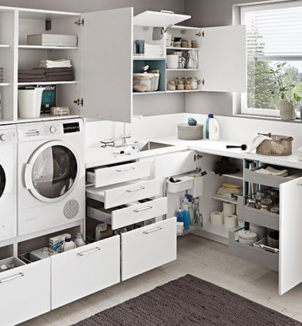 Une buanderie sur mesure optimisée pour votre grande famille