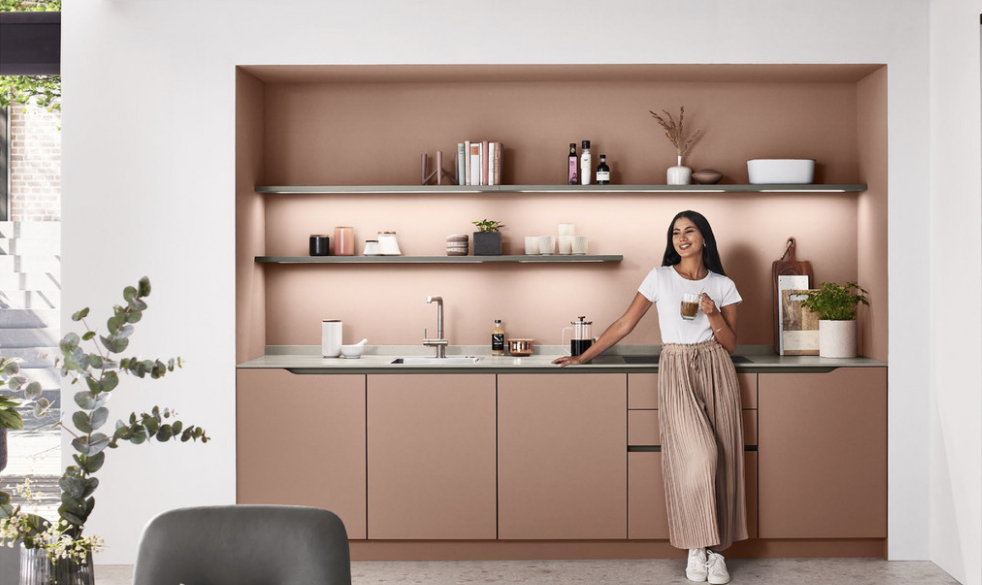 Optez pour un design épuré pour la conception de votre nouvelle cuisine.￼