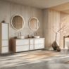 Aménagement de salle de bain épurée sur mesure