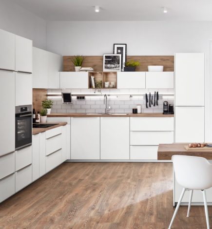 Aménagement de cuisine sur mesure et praticité pour une cuisine élégante